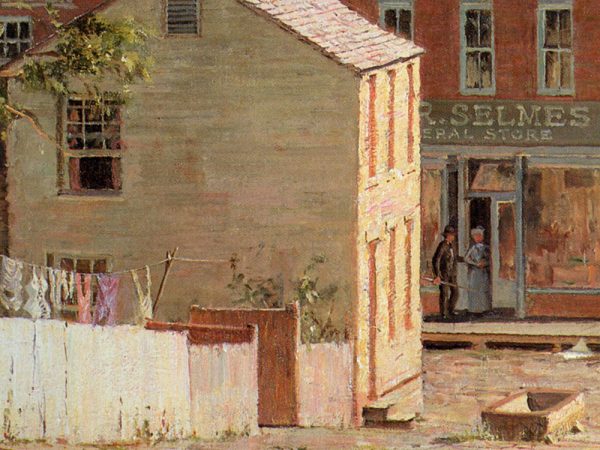 John Stobart - Hannibal: A View from Mark Twain's Boyhood Home in 1841