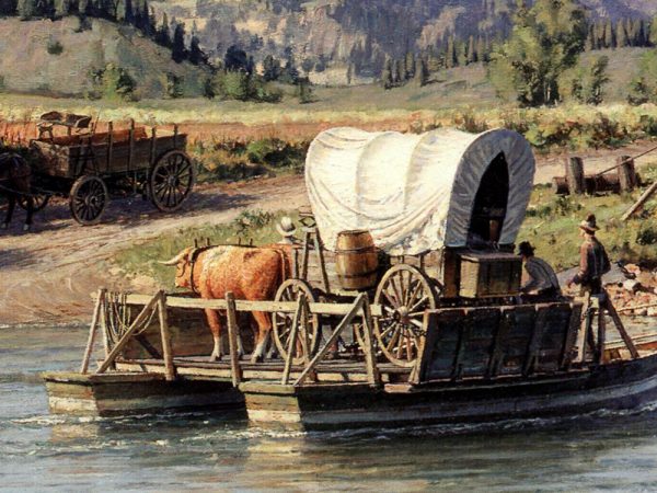 John Stobart - Jackson Hole: A View of the Grand Tetons