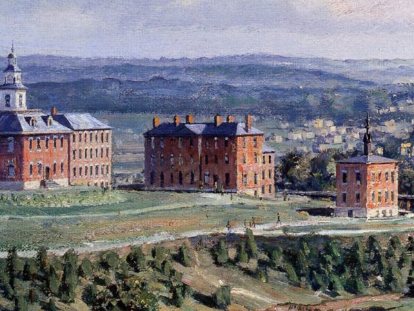John Stobart - Knoxville: The "City of Knoxville" Arriving from Chattanooga