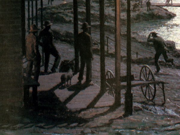 John Stobart - Natchez: The "Robert E. Lee" Arriving at Natchez