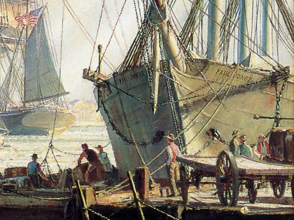 John Stobart - New Orleans: The "J.M. White" Mistress of the Mississippi