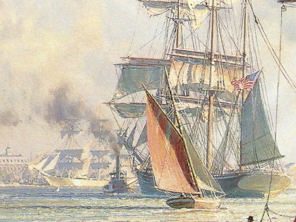 John Stobart - New Orleans: The "J.M. White" Mistress of the Mississippi