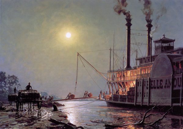 John Stobart - Night Call at Bayou Sara