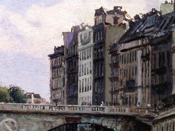 John Stobart - Paris: Notre Dame and Pont St. Michel