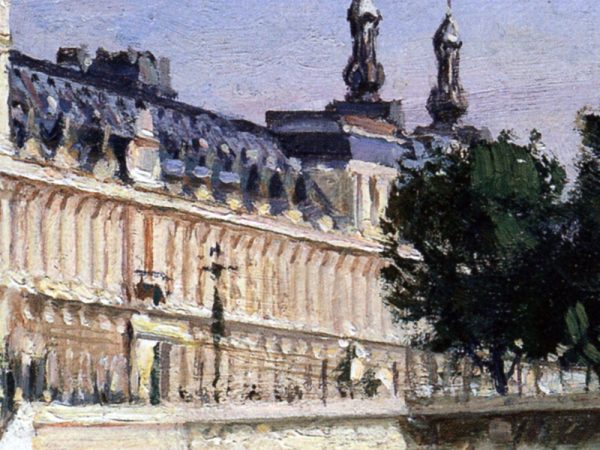 John Stobart - Paris: The Louvre at Point Royal