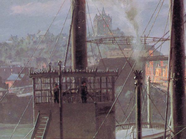 John Stobart - Pittsburgh: The Stern Wheel Packet "Dean Adams"