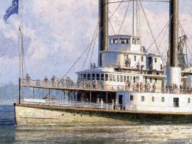 John Stobart - Sacramento: The Celebrated River Steamer 