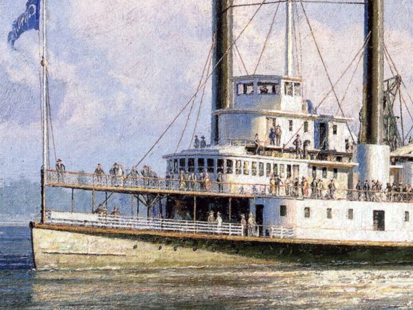 John Stobart - Sacramento: The Celebrated River Steamer "Chrysopolis"