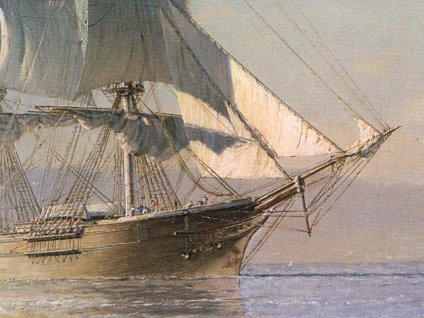 John Stobart - San Francisco: The "Flying Cloud" Entering Port After Her Record Passage from New York in 1851