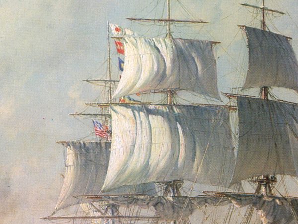 John Stobart - San Francisco: The "Flying Cloud" Entering Port After Her Record Passage from New York in 1851