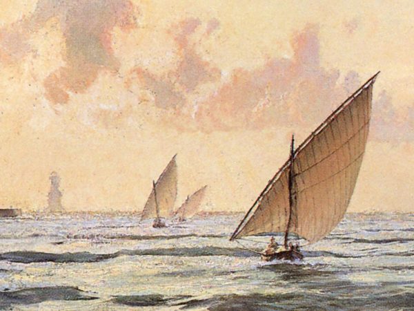 John Stobart - San Francisco: The Clipper Ship "Dashing Wave"