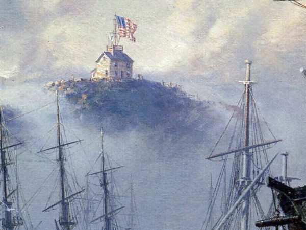 John Stobart - San Francisco: The Gold Rush Harbor in 1849