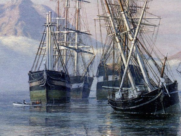 John Stobart - San Francisco: The Gold Rush Harbor in 1849