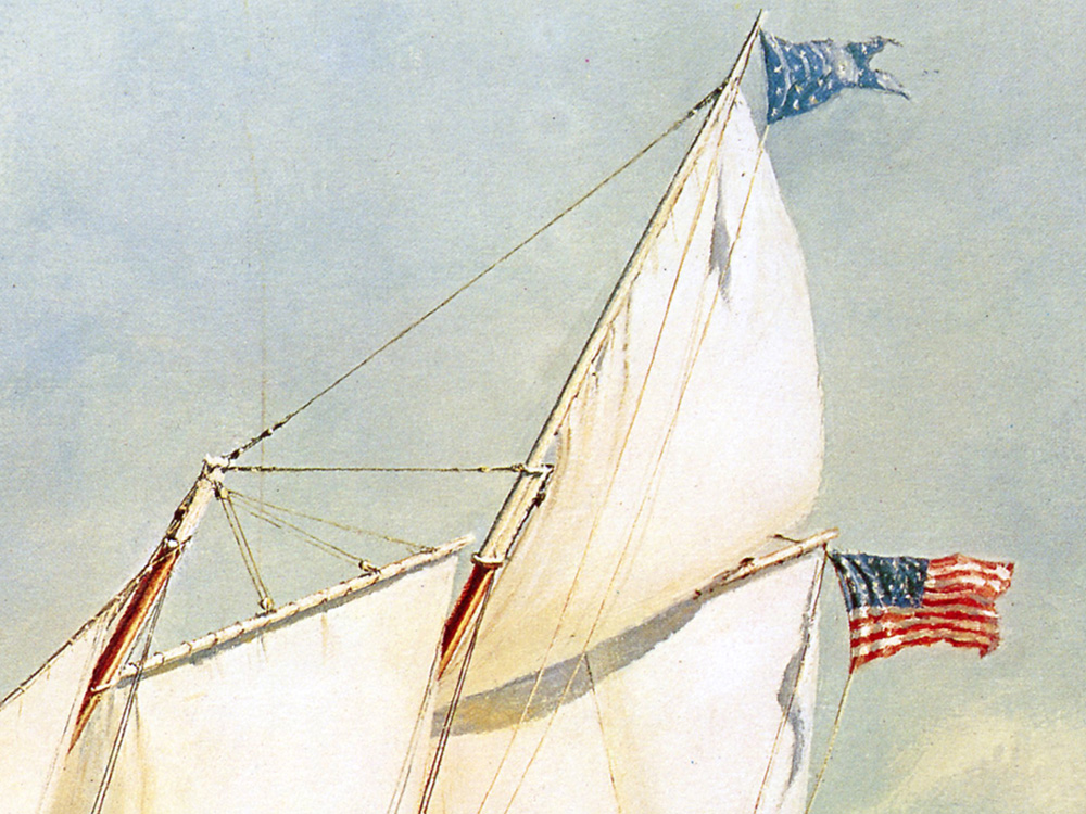 schooner yacht america 1851