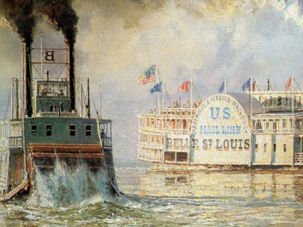 John Stobart - St. Louis: "The Gateway to the West" in 1878