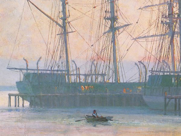 John Stobart - Sunrise Over Nantucket in 1835