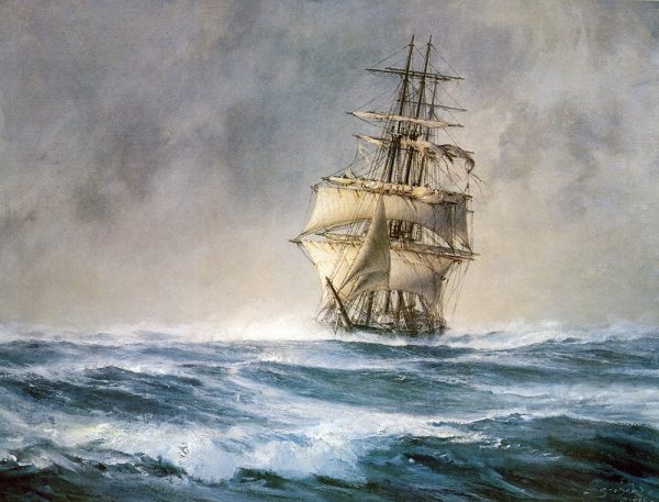 John Stobart - The "St. Mary" Approaching Cape Horn