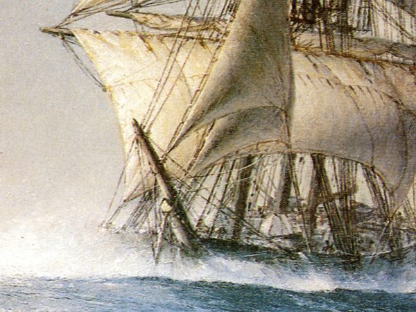 John Stobart - The "St. Mary" Approaching Cape Horn