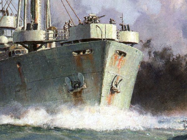 John Stobart - The Liberty Ship: The "John W. Brown" in Convoy