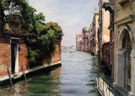 John Stobart - Venice: Rio Di Caterina