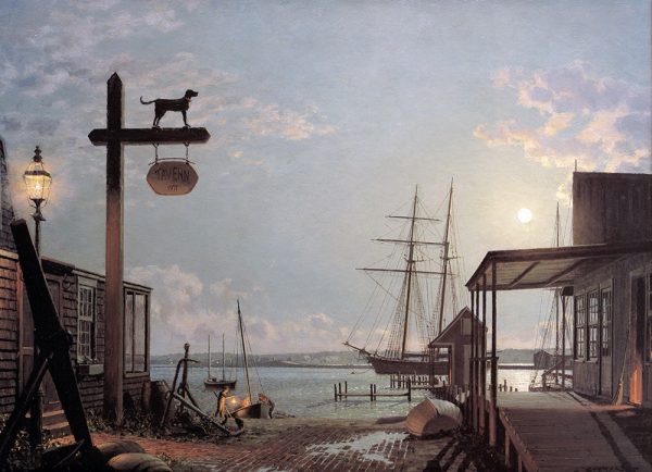 John Stobart - Vineyard Haven: View from the Black Dog Tavern