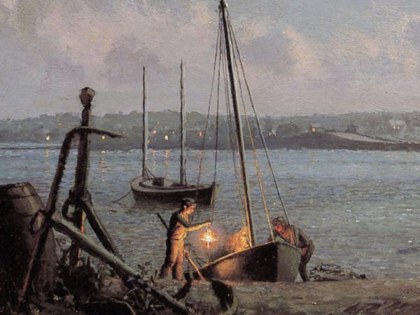 John Stobart - Vineyard Haven: View from the Black Dog Tavern