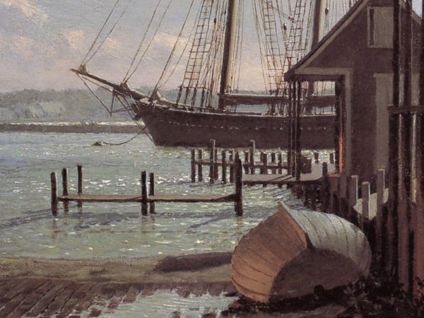 John Stobart - Vineyard Haven: View from the Black Dog Tavern