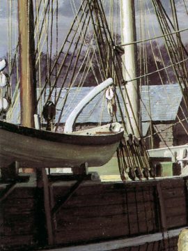 John Stobart - Westport Point: The Whaling Brig 
