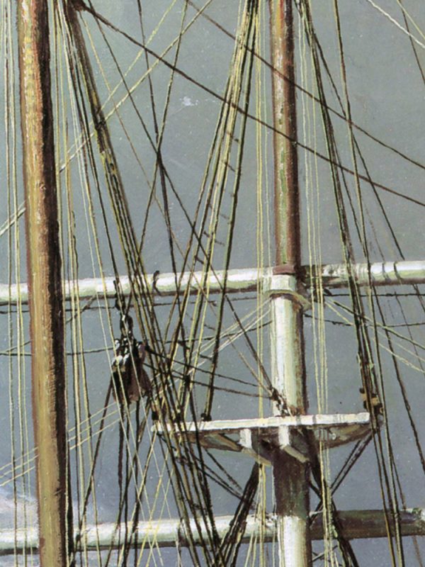 John Stobart - Westport Point: The Whaling Brig "Kate Cory"