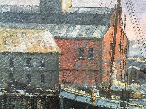 Charles Vickery - The Arrival - Scrimshaw Gallery