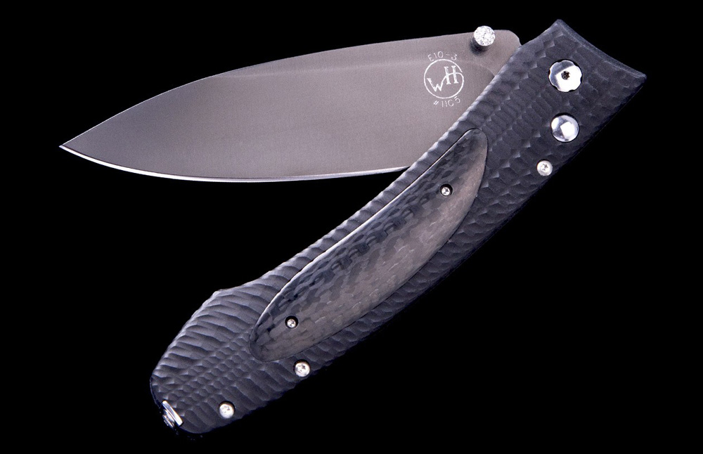 William Henry E103 Carbon Fiber Knife Scrimshaw Gallery