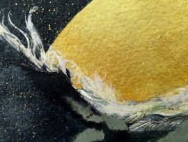 Beki Killorin - Rising Moon Original Watercolor