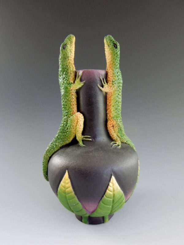 Nancy Adams - Two Lizard Vase