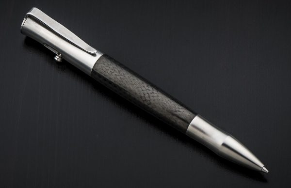 William Henry Bolt 'Belize' Rollerball Pen - Carbon Fiber