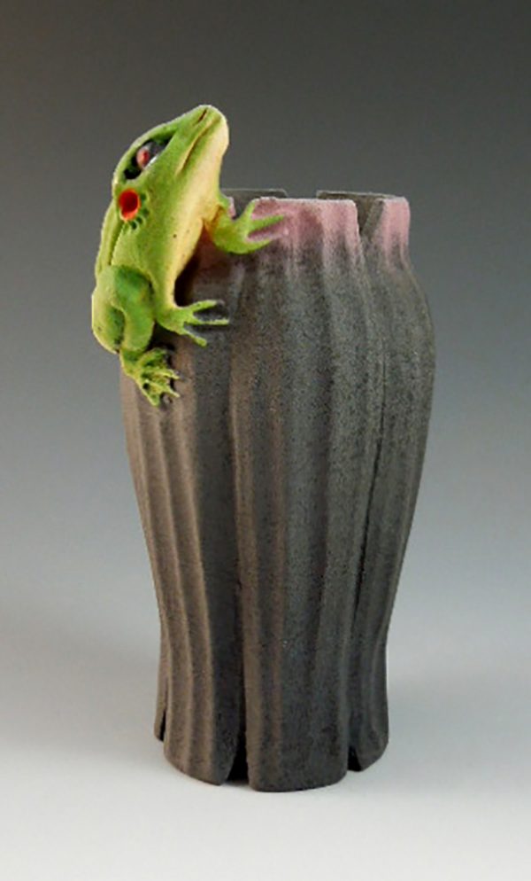 Nancy Adams - Frog Vase
