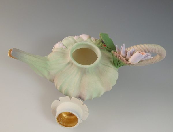 Nancy Adams - Jade Lily Tea Pot
