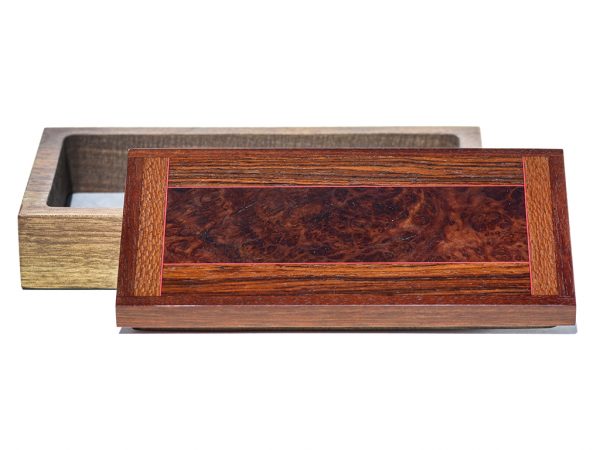 Jeffrey Seaton Signature Series Wooden Box - Australian Red box Burl