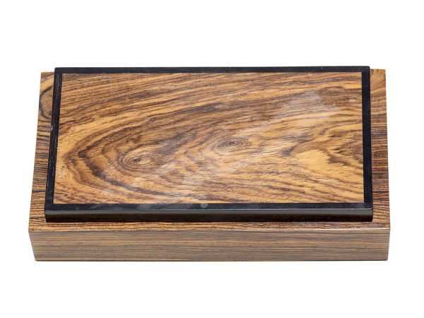 Jeffrey Seaton Signature Series Wooden Box - Cocobolo and Ebony