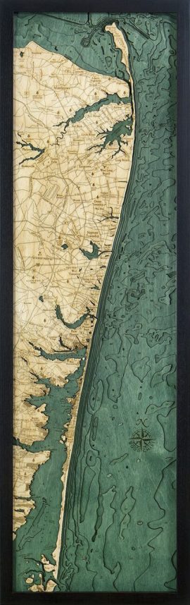 Bathymetric Map New Jersey North Shore