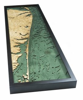 Bathymetric Map New Jersey North Shore