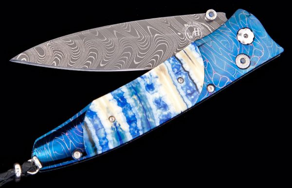 William Henry Limited Edition B30 Blue Mist Knife