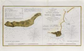 U.S. Coast Survey Map San Padro California (1855)