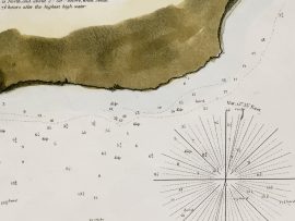U.S. Coast Survey Map San Padro California (1855)