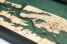 Bathymetric Map St. Augustine, Florida