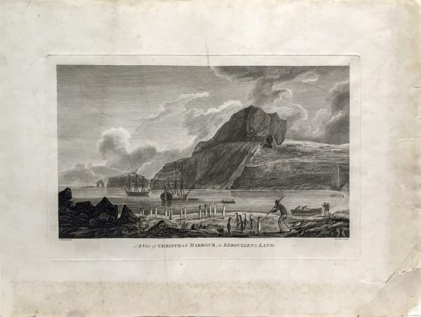 Cook Engravings - A View of Christmas Harbor in Kerguelen's Land