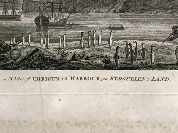 Cook Engravings - A View of Christmas Harbor in Kerguelen's Land