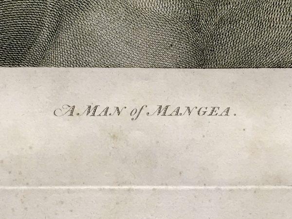 Cook Engraving - A Man of Mangea