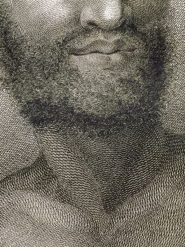Cook Engraving - A Man of Mangea