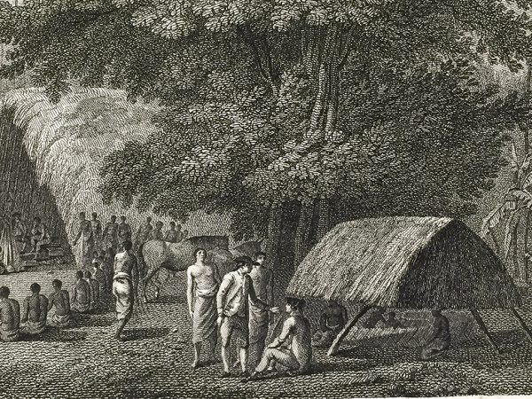 Cook Engraving - A View of Anamooka