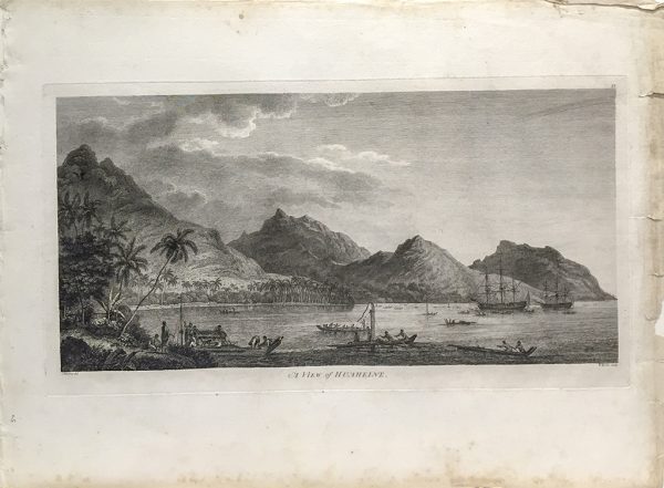 Cook Engraving - A View of Huageine
